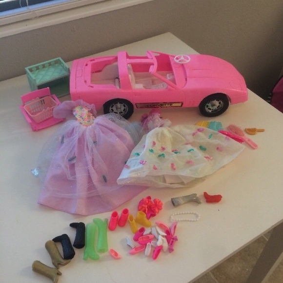 barbie corvette vintage